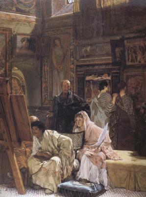 Alma-Tadema, Sir Lawrence The Picture Gallery (mk23)